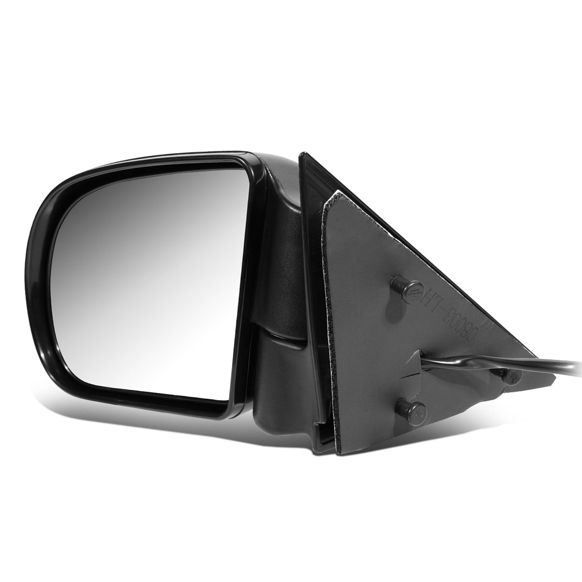 RETROVISOR MIRROR - OEM - 94-97 CHEVY C10, SONOMA - POWERED - FOLDING - TEXTURED - BLACK - LEFT
