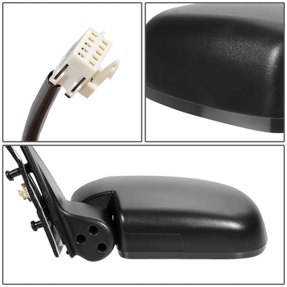 RETROVISOR MIRROR - OEM - 94-97 CHEVY C10, SONOMA - POWERED - FOLDING - TEXTURED - BLACK - LEFT