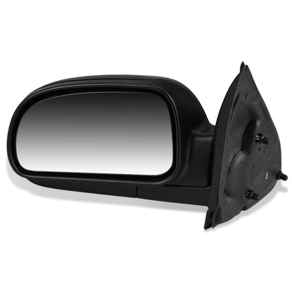 RETROVISOR MIRROR - OEM - 04-07 BUICK RAINIER / 02-08 CHEVY TRAILBLAZER / 02-08 GMC ENVOY / 03-08 ISUZU ASCENDER / 02-04 OLDMOBILE BRAVADA - MANUAL - TEXTURED - BLACK - LEFT
