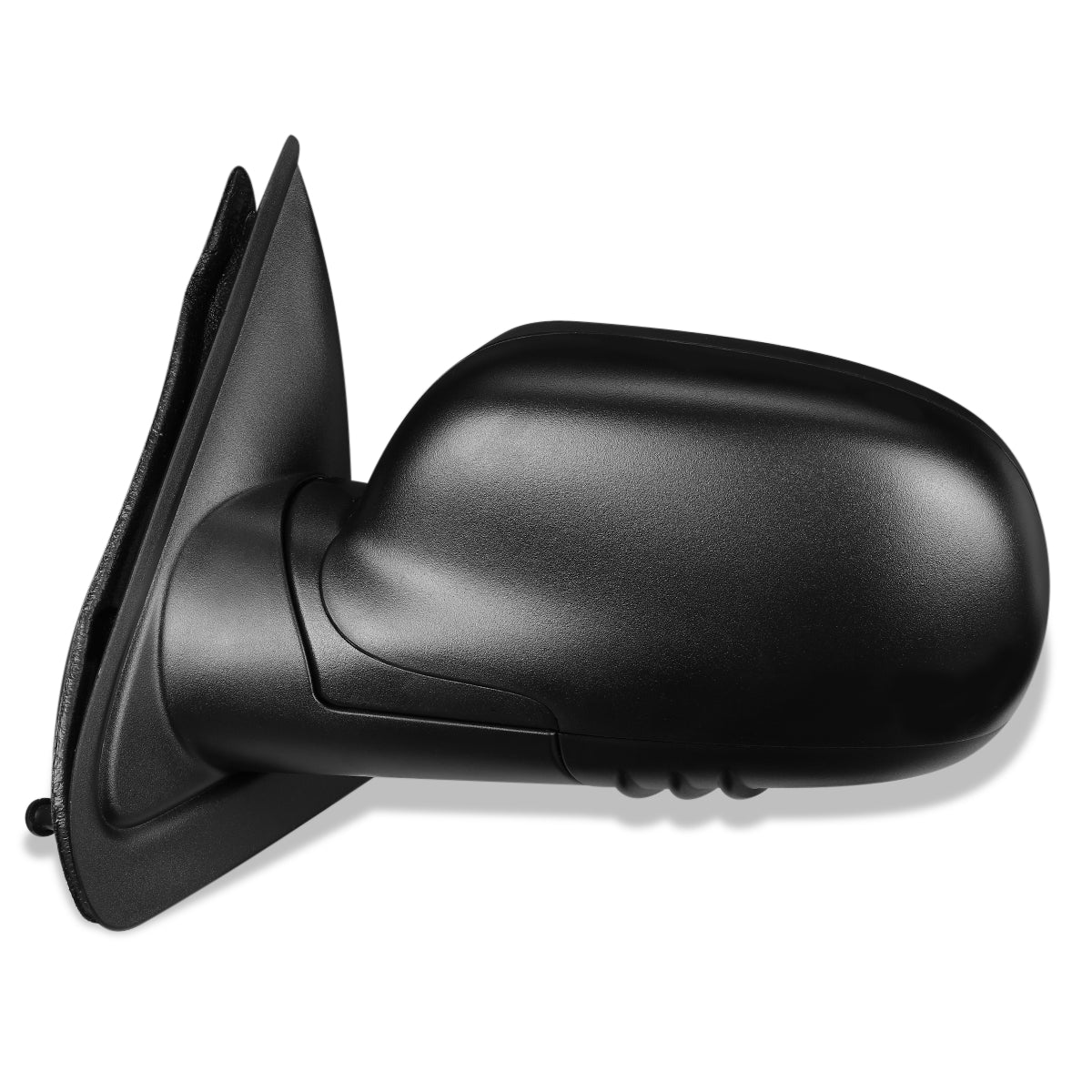 RETROVISOR MIRROR - OEM - 04-07 BUICK RAINIER / 02-08 CHEVY TRAILBLAZER / 02-08 GMC ENVOY / 03-08 ISUZU ASCENDER / 02-04 OLDMOBILE BRAVADA - POWERED - HEATED - TEXTURED - BLACK - LEFT