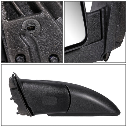 RETROVISOR MIRROR - OEM - 05-09 CHEVROLET EQUINOX / 02-07 SATURN VUE - POWERED - FOLDING - BLACK - LEFT