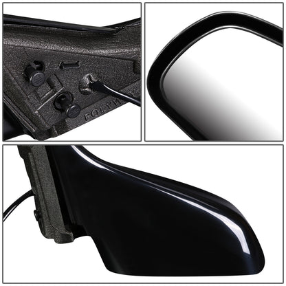 RETROVISOR MIRROR - OEM - 04-08 PONTIAC GRAND PRIX - MATTE - BLACK - LEFT