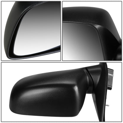 RETROVISOR MIRROR - OEM - 04-12 CHEVY COLORADO / 04-12 GMC CANYON - POWERED - TEXTURED - BLACK - LEFT