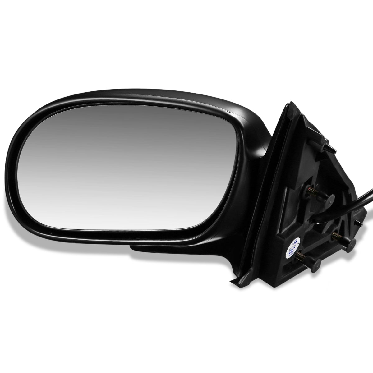 RETROVISOR MIRROR - OEM - 98-05 BUICK PARK AVENUE - POWERED - PAINTABLE - BLACK - LEFT