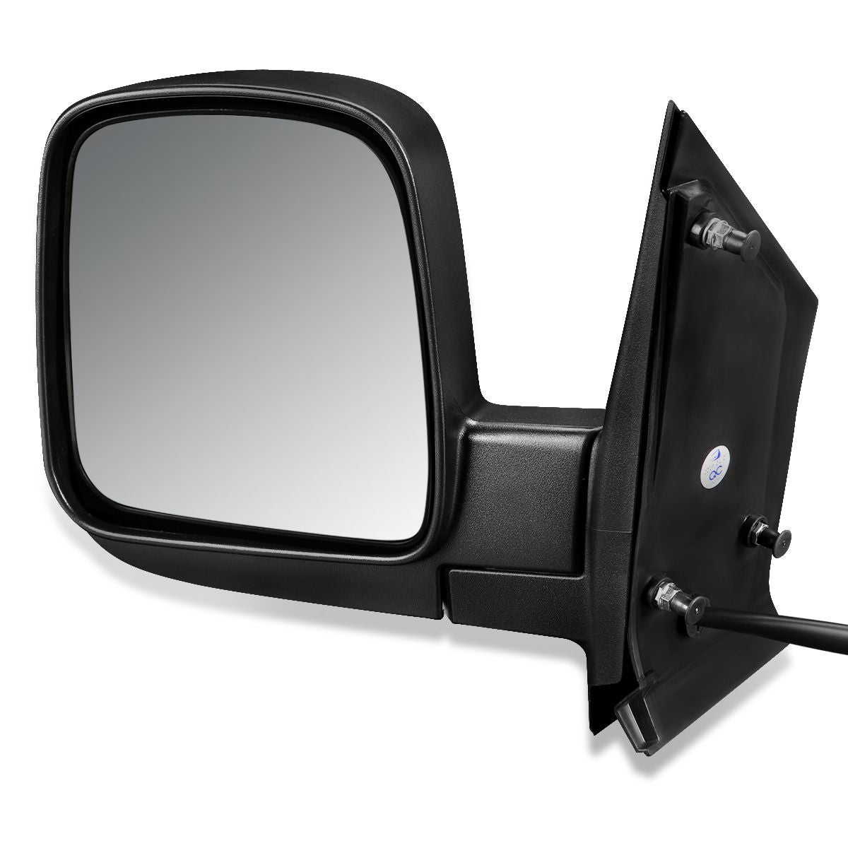 RETROVISOR MIRROR - OEM - 03-07 CHEVY EXPRESS 1500, 2500, 3500 / 03-07 GMC SAVANA 1500, 2500, 3500 - POWERED - HEATED - TEXTURED - BLACK - LEFT