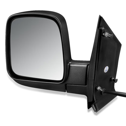 RETROVISOR MIRROR - OEM - 03-07 CHEVY EXPRESS 1500, 2500, 3500 / 03-07 GMC SAVANA 1500, 2500, 3500 - POWERED - HEATED - TEXTURED - BLACK - LEFT