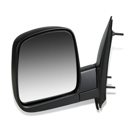 RETROVISOR MIRROR - OEM - 03-07 CHEVY EXPRESS 1500, 2500, 3500 / 03-07 GMC SAVANA 1500, 2500, 3500 - MANUAL - TEXTURED - BLACK - LEFT