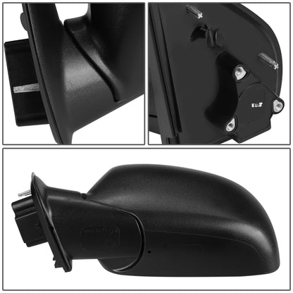 RETROVISOR MIRROR - OEM - 04-12 CHEVY COLORADO / 04-12 GMC CANYON - MANUAL - TEXTURED - BLACK - LEFT