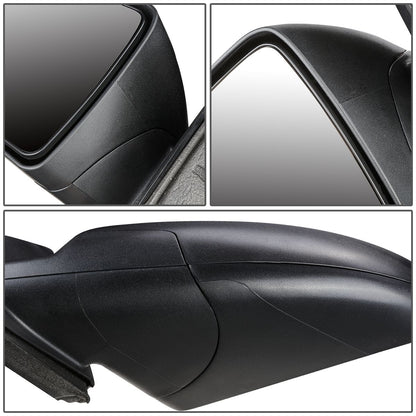 RETROVISOR MIRROR - OEM - 04-05 CHEVY MALIBU - POWERED - HEATED - TEXTURED - BLACK - LEFT