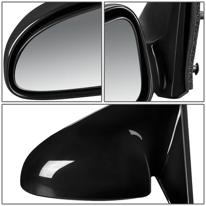 RETROVISOR MIRROR - OEM - 00-05 PONTIAC BONNEVILLE - POWERED - PAINTABLE - BLACK - LEFT