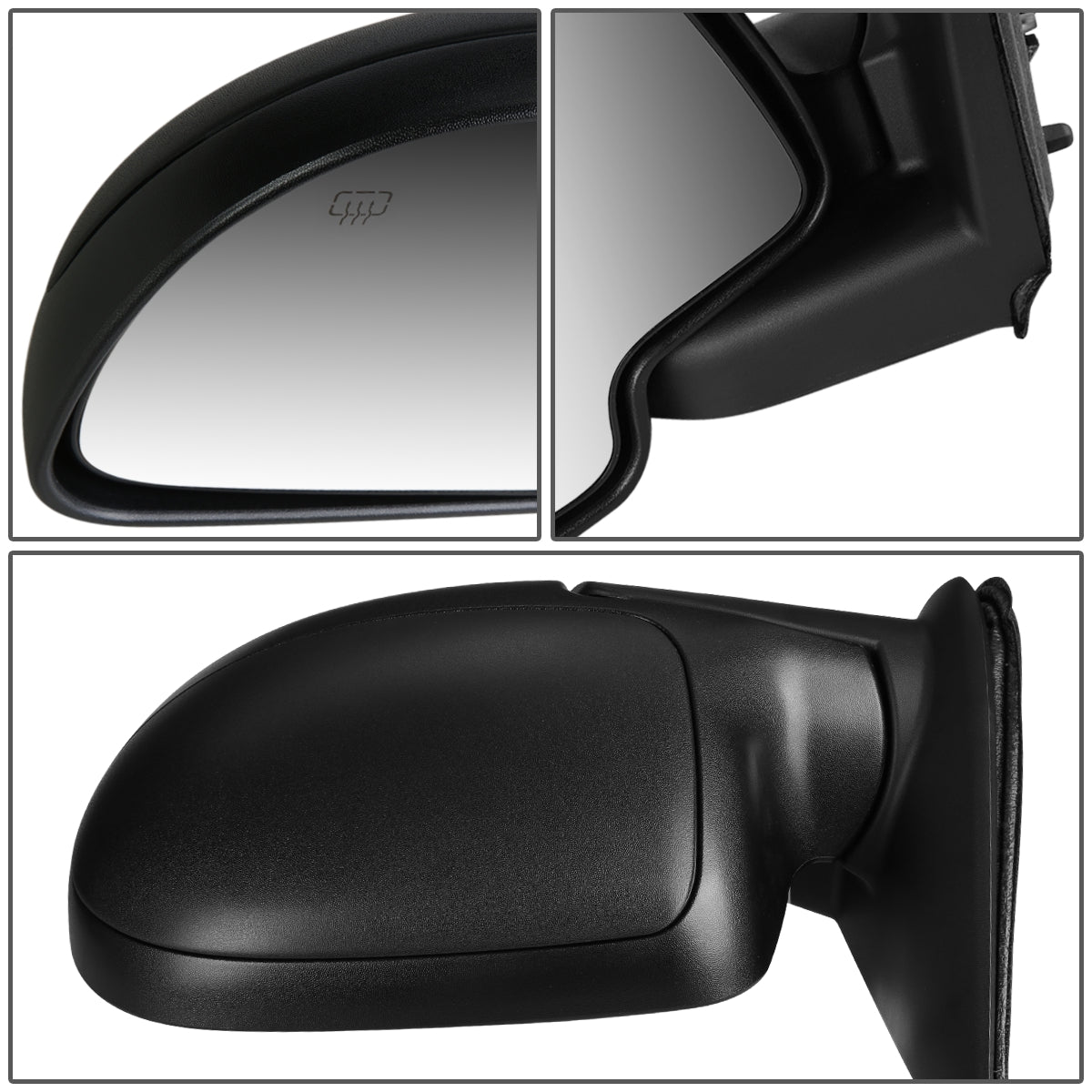 RETROVISOR MIRROR - OEM - 03-06 CHEVY SILVERADO / 2007 CHEVY SILVERADO CLASSIC / 03-06 CHEVY SUBURBAN / 03-06 CHEVY AVALANCHE / 03-06 CHEVY TAHOE / 03-06 GMC SIERRA / 2007 GMC SIERRA CLASSIC / 03-06 GMC YUKON / 03-06 CADILLAC ESCALADE - INJECTION MOLDED