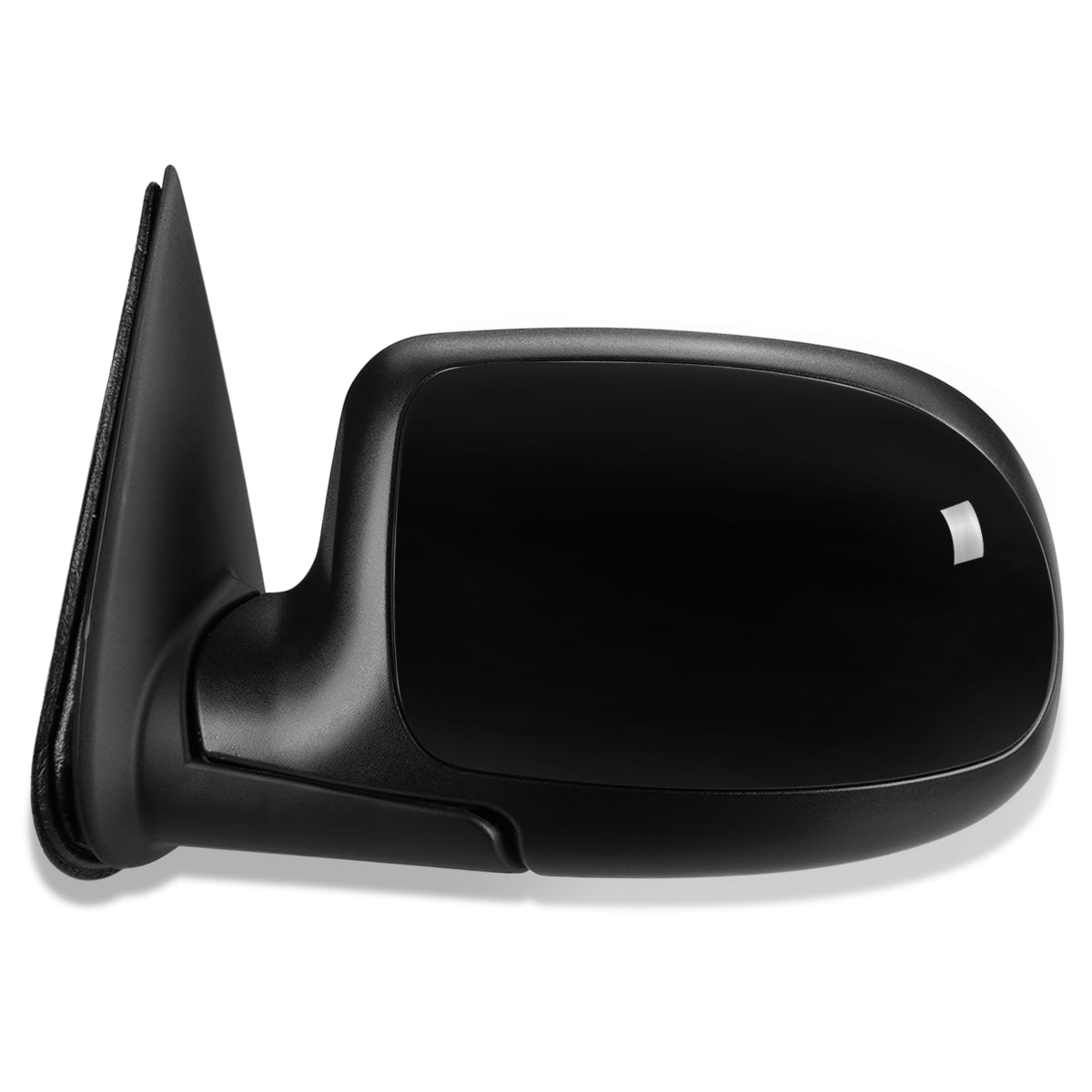RETROVISOR MIRROR - OEM - 03-06 CHEVY AVALANCHE 1500, 2500 - POWERED - HEATED - GLOSSY - BLACK - LEFT