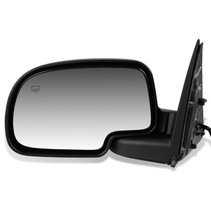 RETROVISOR MIRROR - OEM - 03-06 CHEVY AVALANCHE 1500, 2500 - POWERED - HEATED - GLOSSY - BLACK - LEFT