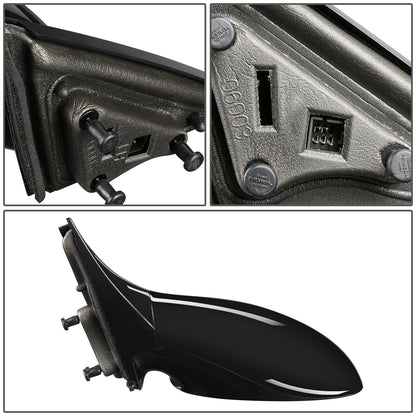 RETROVISOR MIRROR - OEM - 05-09 BUICK ALLURE / 05-09 BUICK LACROSSE - POWERED - HEATED - PAINTABLE - BLACK - LEFT