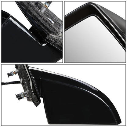 RETROVISOR MIRROR - OEM - 06-13 CHEVY IMPALA / 14-16 CHEVY IMPALA LIMITED - POWERED - PAINTABLE - BLACK - LEFT