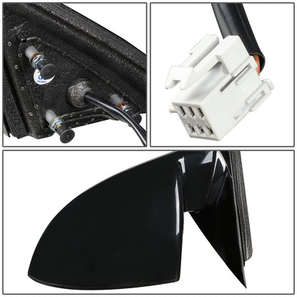 RETROVISOR MIRROR - OEM - 06-13 CHEVY IMPALA / 14-16 CHEVY IMPALA LIMITED - POWERED - PAINTABLE - BLACK - LEFT