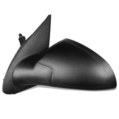 RETROVISOR MIRROR - OEM - 05-10 CHEVY COBALT SEDAN - MANUAL - TEXTURED - BLACK - LEFT