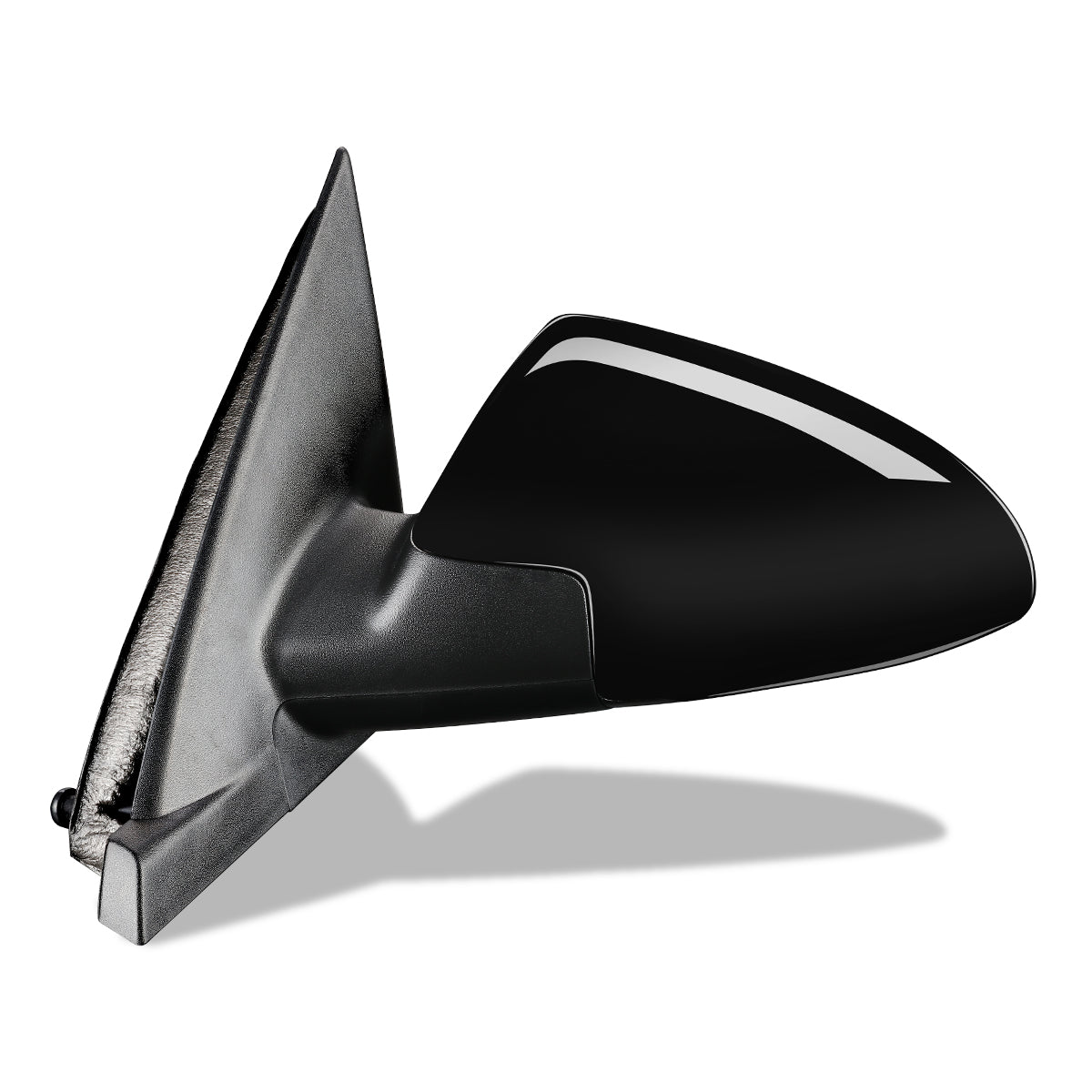 RETROVISOR MIRROR - OEM - 06-07 CHEVY MALIBU - POWERED - HEATED - PAINTABLE - BLACK - LEFT