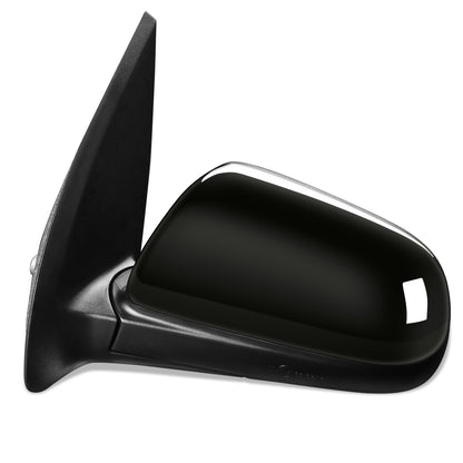 RETROVISOR MIRROR - OEM - 07-11 CHEVY AVEO - POWERED - HEATED - PAINTABLE - BLACK - LEFT