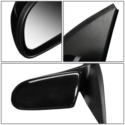 RETROVISOR MIRROR - OEM - 07-11 CHEVY AVEO - POWERED - HEATED - PAINTABLE - BLACK - LEFT