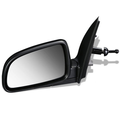RETROVISOR MIRROR - OEM - 07-11 CHEVY AVEO - MANUAL - PAINTABLE - BLACK - LEFT