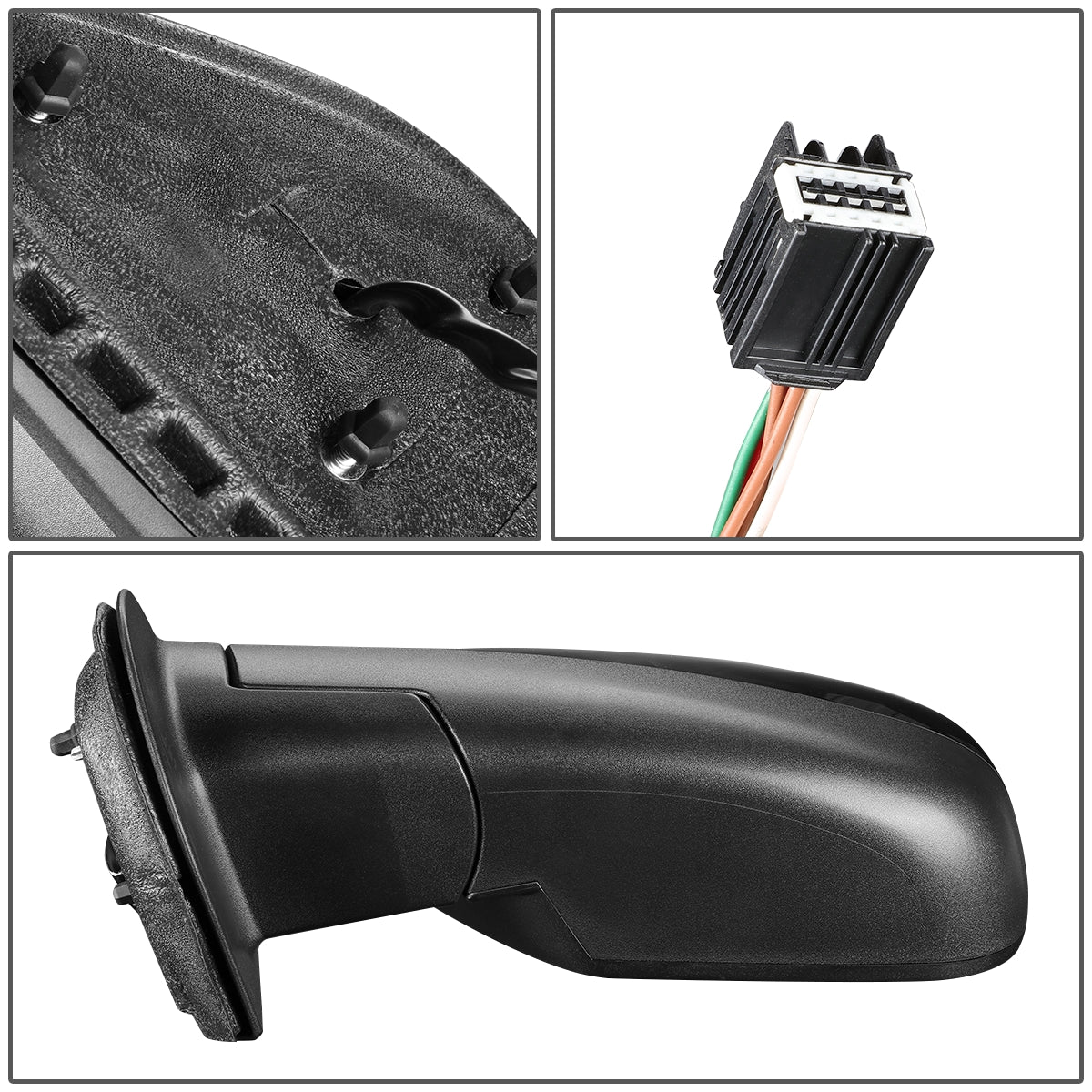 RETROVISOR MIRROR - OEM - CHEVROLET AVALANCHE 07-13 / CHEVROLET SILVERADO 1500 07-13 / CHEVROLET SILVERADO 2500 07-14 / CHEVROLET SILVERADO 3500 07-14 / CHEVROLET SUBURBAN 14 / CHEVROLET SUBURBAN 1500 07-14 / CHEVROLET SUBURBAN 2500 07-13 / CHEVROLET