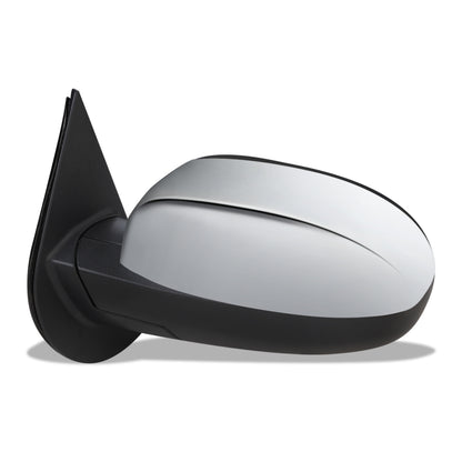 RETROVISOR MIRROR - OEM - 07-14 CHEVY SUBURBAN 1500 / 07-13 CHEVY SUBURBAN 2500 / 07-14 CHEVY TAHOE - FITS MODELS WITH OFF-ROAD PACKAGE - POWERED - HEATED - WITH PUDDLE LIGHT - CHROME - LEFT