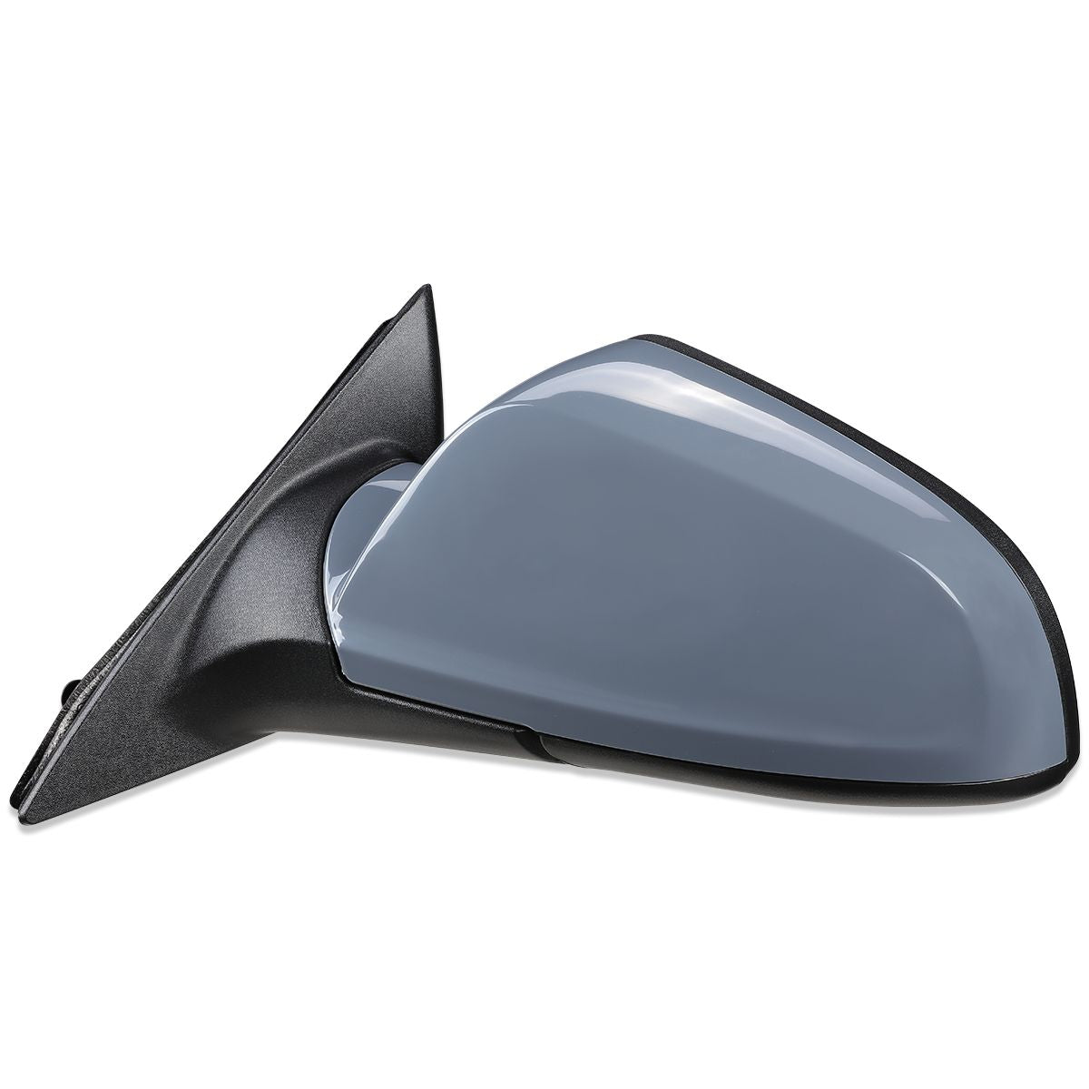 RETROVISOR MIRROR - OEM - 08-12 CHEVY MALIBU / 07-09 SATURN AURA - POWERED - PAINTABLE - BLACK - LEFT