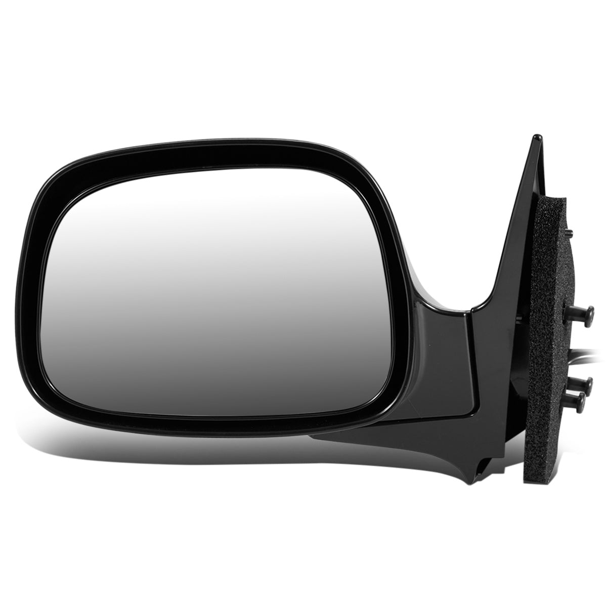 RETROVISOR MIRROR - OEM - 02-05 BUICK RENDEZVOUS - POWERED - HEATED - W/ MEMORY - FOLDING - BLACK MATERIAL - LEFT
