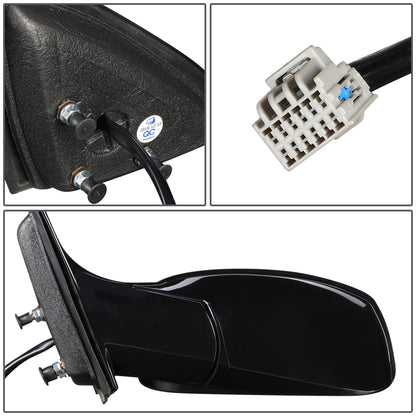 RETROVISOR MIRROR - OEM - 06-11 BUICK LUCERNE - POWERED - HEATED - PAINTABLE - BLACK - LEFT