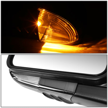 RETROVISOR MIRROR - OE STYLE - BUICK RAINIER 07 - CHEVROLET TRAILBLAZER 07 - GMC ENVOY 07 - WITH POWER WITH HEATED WITH CLEAR SIGNAL WITH MEMORY - DRIVER SIDE - PAINT TO MATCH - BLACK