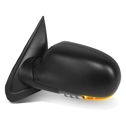 RETROVISOR MIRROR - OE STYLE - BUICK RAINIER 2006-2007 - CHEVROLET TRAILBLAZER 2006-2007 - GMC ENVOY 2006-2007 - WITH POWER WITH HEATED WITH AMBER SIGNAL WITH MEMORY - DRIVER LEFT SIDE - BLACK