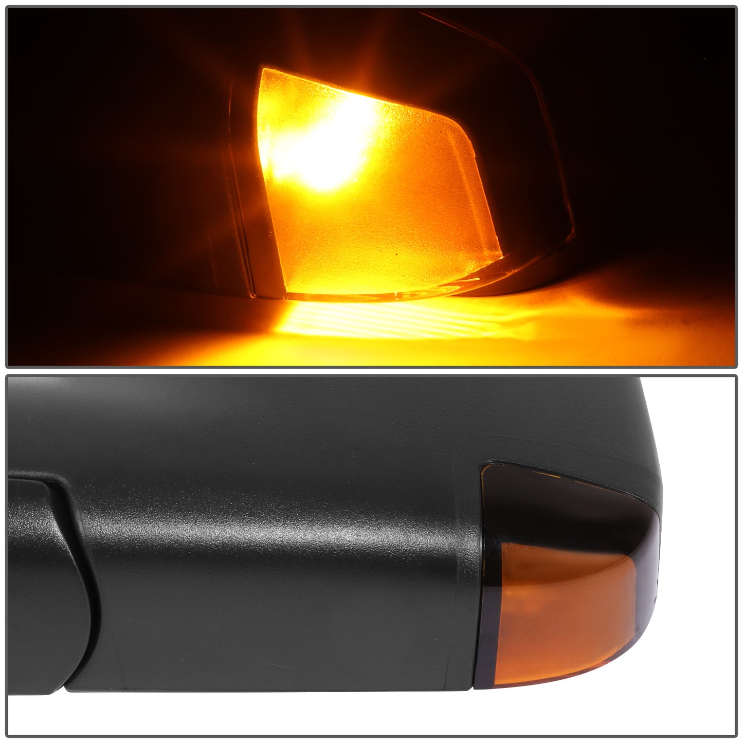 RETROVISOR MIRROR - OE STYLE - CHEVROLET EXPRESS 1500 03-07 - CHEVROLET EXPRESS 2500 03-07 - CHEVROLET EXPRESS 3500 03-07 - WITH POWER WITH HEATED WITH SIGNAL - DRIVER SIDE - PAINT TO MATCH - BLACK