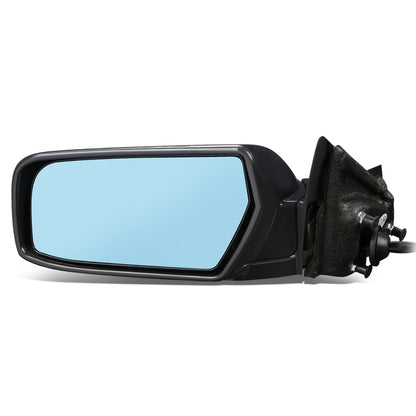 RETROVISOR MIRROR - OEM - 03-07 CADILLAC CTS, CTS-V - POWERED - HEATED - W/ MEMORY - W/ BLUE GLASS - W/ POWER FOLDING - BLACK MATERIAL - LEFT