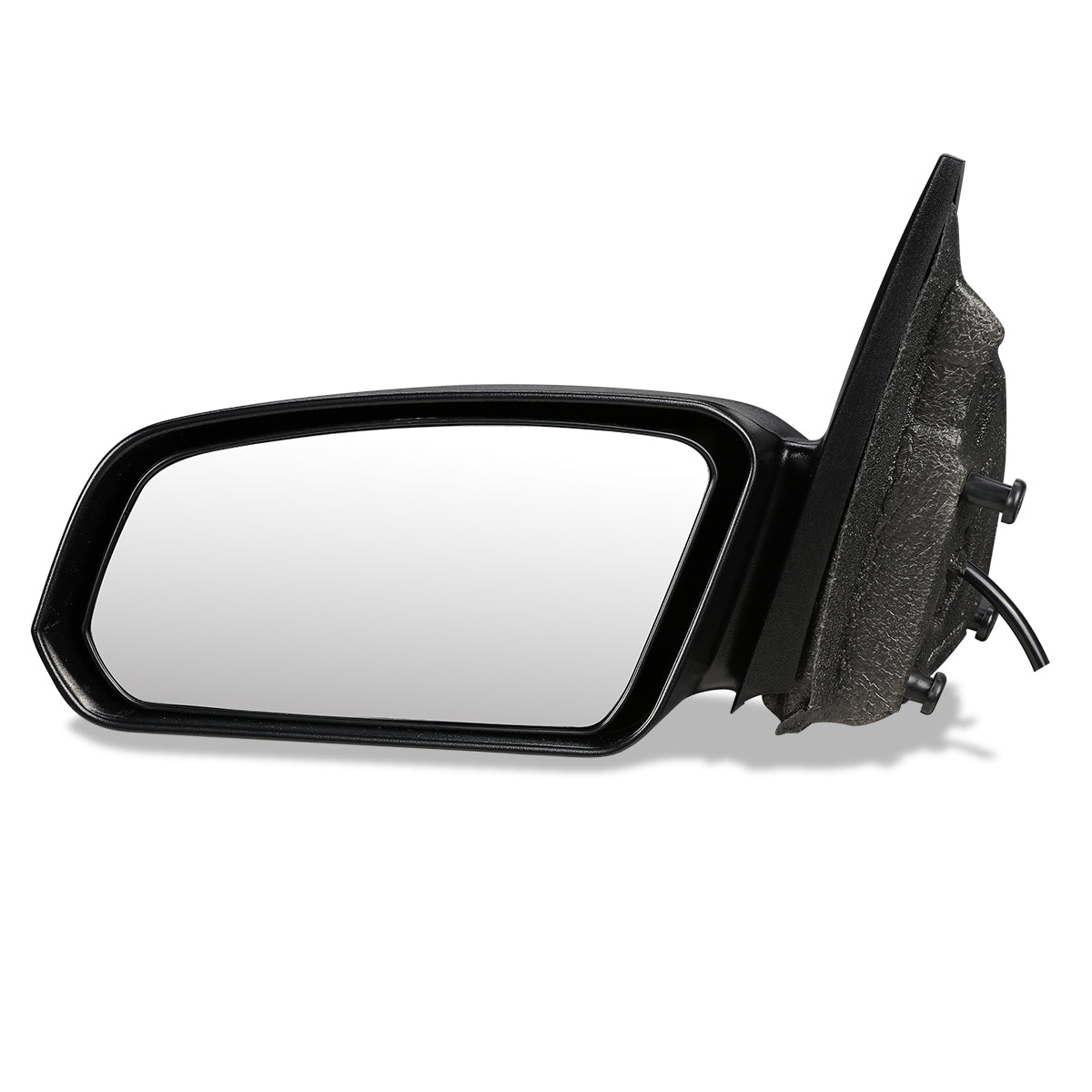 RETROVISOR MIRROR - OEM - 03-07 SATURN ION COUPE - POWERED - TEXTURED - BLACK - LEFT