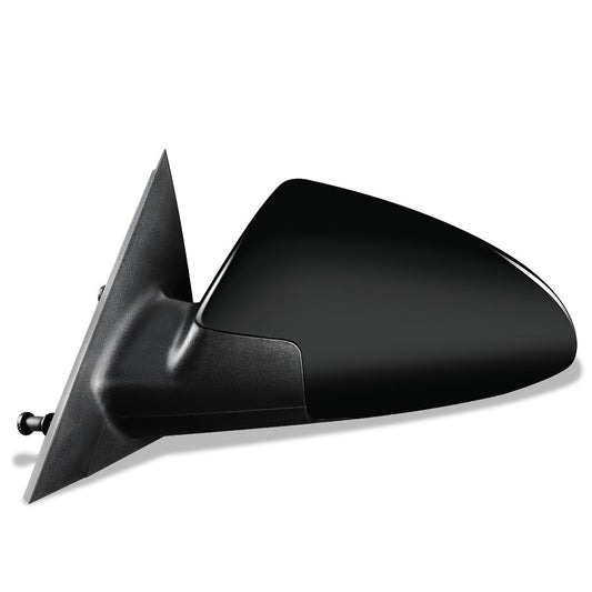 RETROVISOR MIRROR - OEM - 05-10 PONTIAC G6 SEDAN - POWERED - HEATED - PAINTABLE - BLACK - LEFT