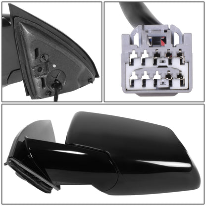 RETROVISOR MIRROR - OE STYLE - SATURN OUTLOOK 07-08 - WITH POWER WITH HEATED GLASS - DRIVER SIDE - PAINT TO MATCH - BLACK