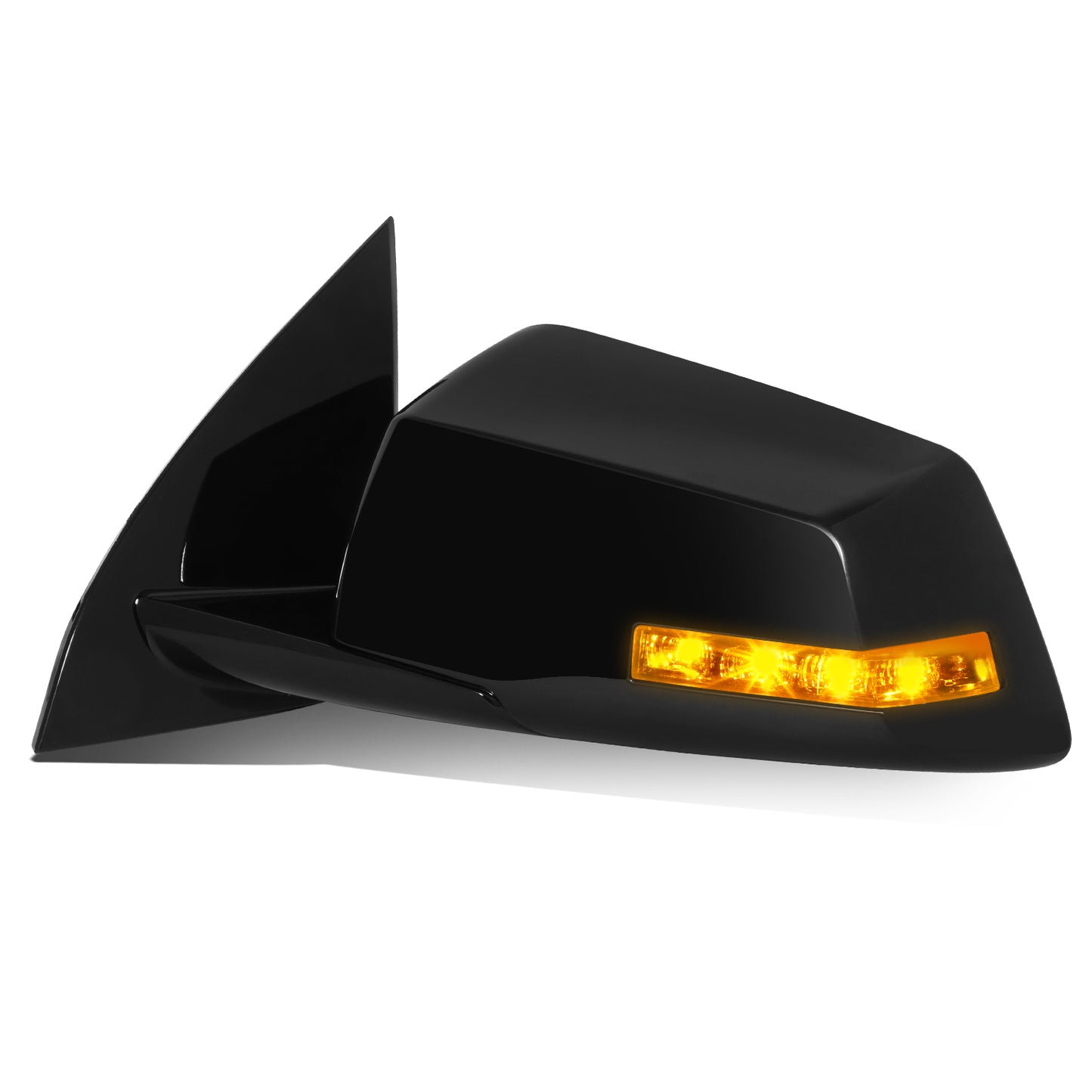 RETROVISOR MIRROR - OE STYLE - SATURN OUTLOOK 07-08 - WITH POWER WITH HEATED GLASS WITH SIGNAL - 1ST DESIGN - DRIVER SIDE - PAINT TO MATCH - BLACK