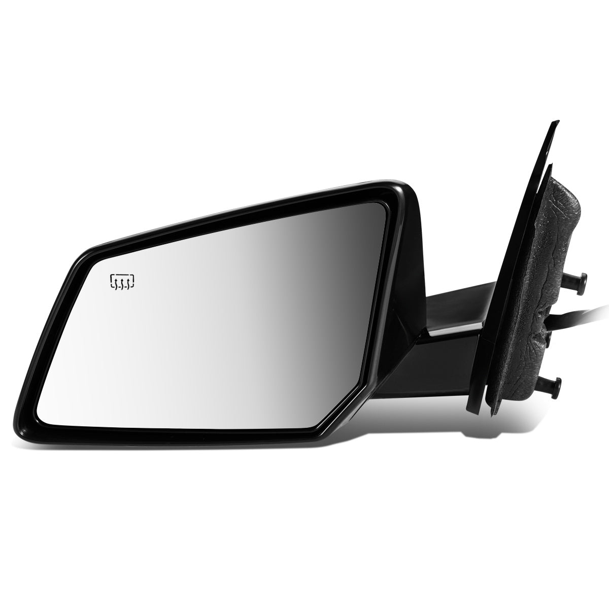 RETROVISOR MIRROR - OEM - 07-10 SATURN OUTLOOK - POWERED - HEATED - W/ SIGNAL - W/ MEMORY - W/ POWER FOLDING - BLACK MATERIAL - LEFT
