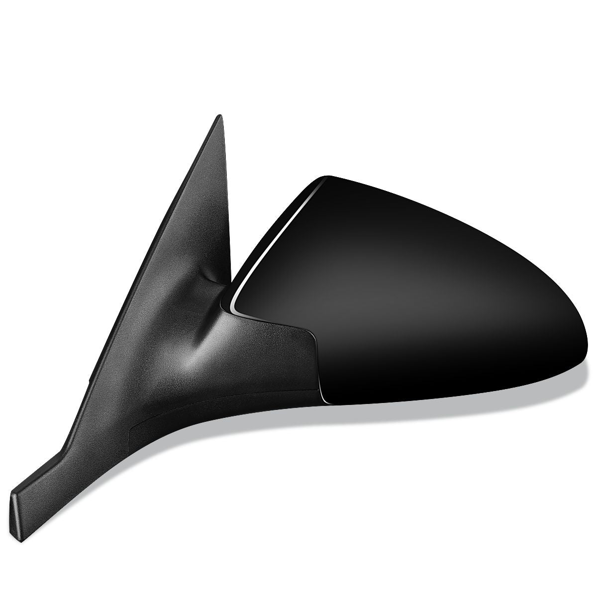 RETROVISOR MIRROR - OEM - 06-09 PONTIAC G6 COUPE - POWERED - PAINTABLE - BLACK - LEFT