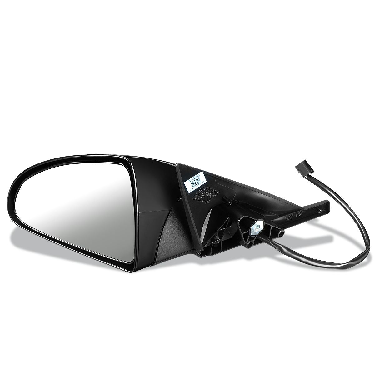 RETROVISOR MIRROR - OEM - 06-09 PONTIAC G6 COUPE - POWERED - PAINTABLE - BLACK - LEFT