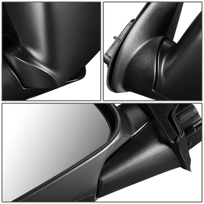 RETROVISOR MIRROR - OEM - 09-12 CHEVY COLORADO / 09-12 GMC CANYON - MANUAL - PAINTABLE - BLACK - LEFT