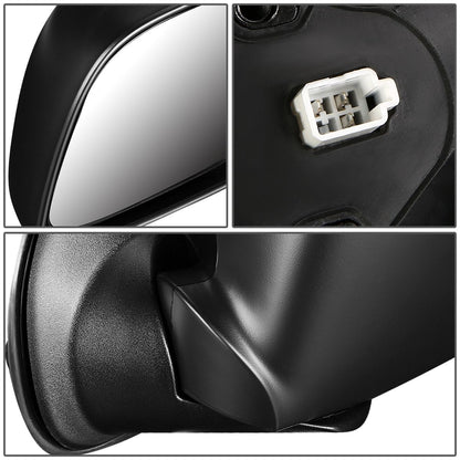 RETROVISOR MIRROR - OEM - 09-12 CHEVY COLORADO / 09-12 GMC CANYON - POWERED - PAINTABLE - BLACK - LEFT