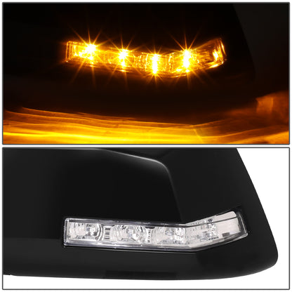 RETROVISOR MIRROR - OE STYLE - CHEVROLET TRAVERSE 09-12 - WITH POWER WITH HEATED WITH SIGNAL WITH BLIND SPOT WITH MEMORY - DRIVER SIDE - PAINT TO MATCH - BLACK