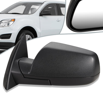 RETROVISOR MIRROR - OEM - 10-16 CHEVY EQUINOX - POWERED - FOLDING - TEXTURED - BLACK - LEFT