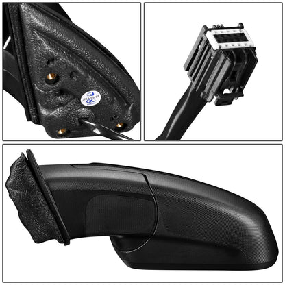 RETROVISOR MIRROR - OEM - 10-15 CHEVY EQUINOX / 10-11 GMC TERRAIN - POWERED - HEATED - PAINTABLE - BLACK - LEFT