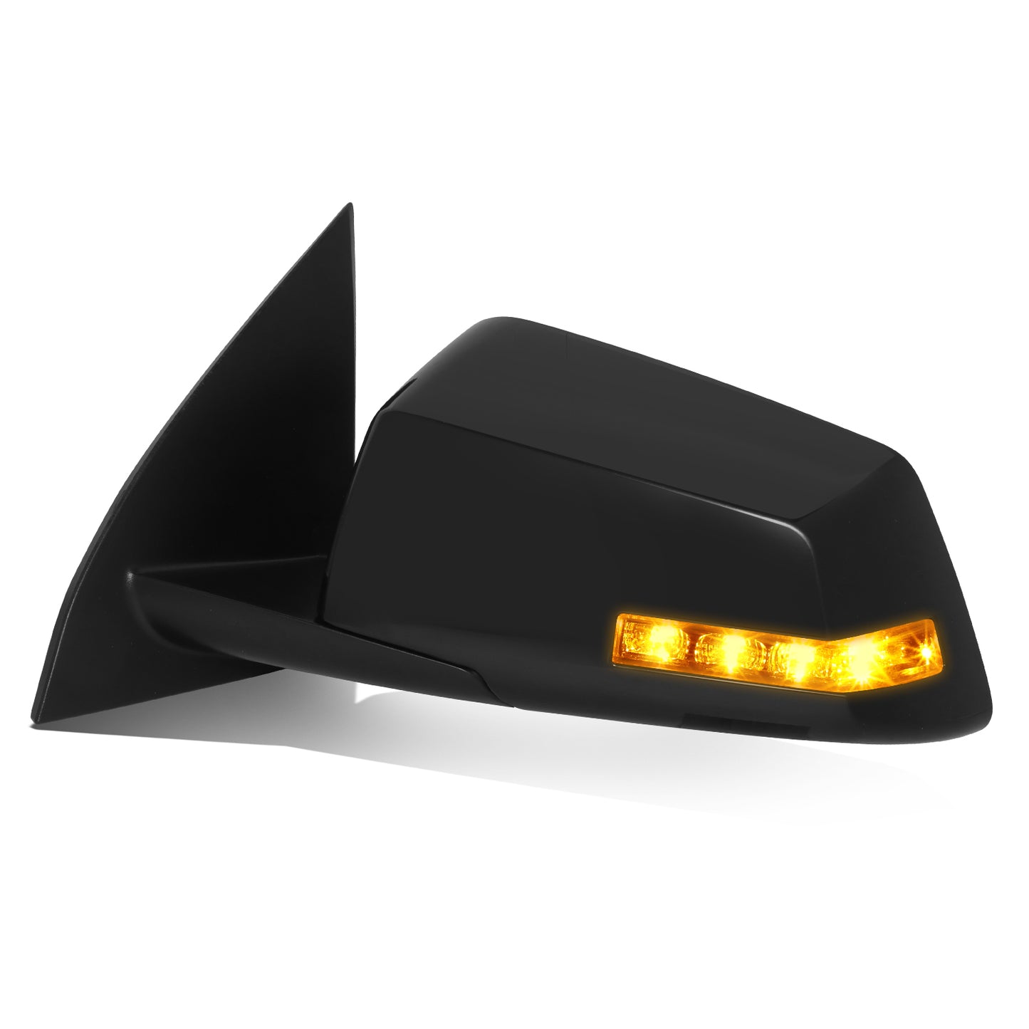 RETROVISOR MIRROR - OE STYLE - SATURN OUTLOOK 2007-2008 - WITH POWER WITH HEATED GLASS WITH SIGNAL - 2ND DESIGN - DRIVER LEFT SIDE - BLACK