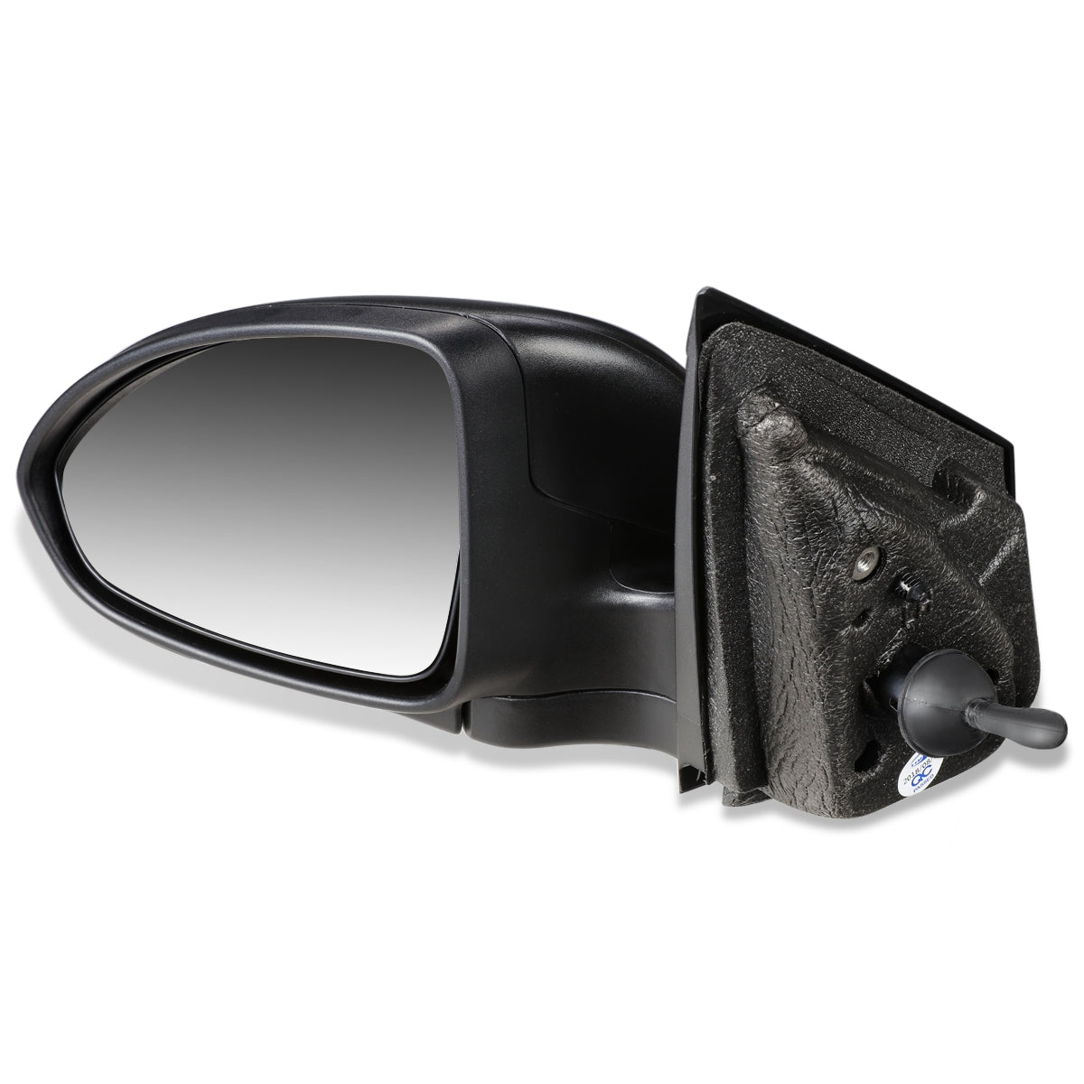 RETROVISOR MIRROR - OEM - 11-15 CHEVY CRUZE / 2016 CHEVY CRUZE LIMITED - MANUAL - TEXTURED - BLACK - LEFT