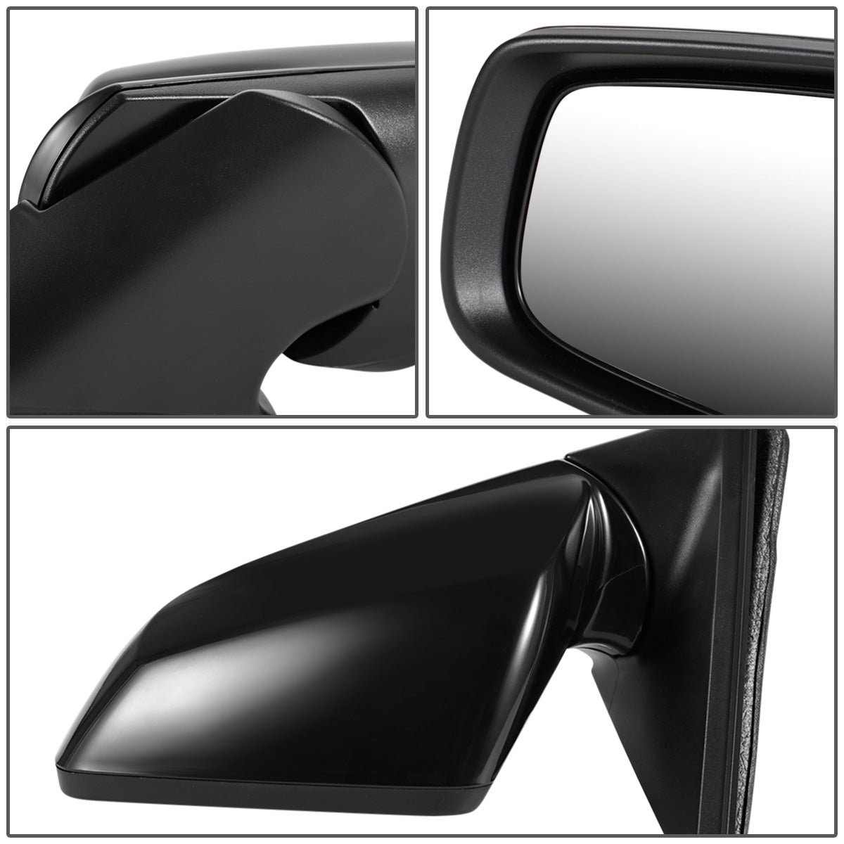 RETROVISOR MIRROR - OEM - 10-15 BUICK LACROSSE - POWERED - HEATED - FOLDING - BLACK - LEFT