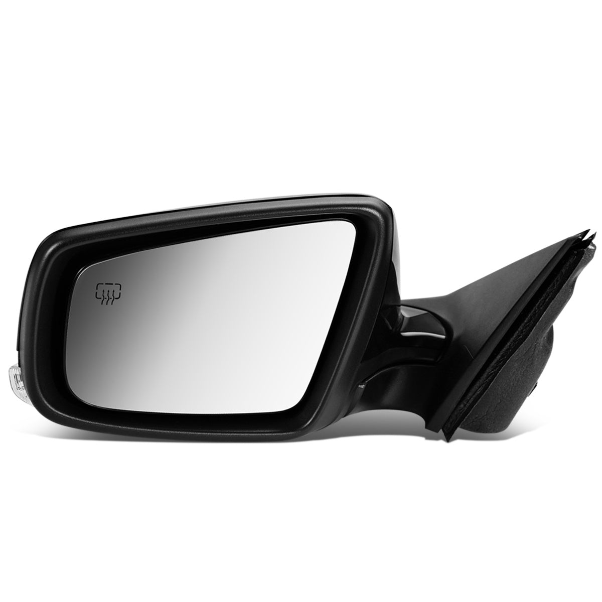 RETROVISOR MIRROR - OEM - 10-15 BUICK LACROSSE - POWERED - HEATED - W/ SIGNAL LIGHT - W/ PUDDLE LIGHT - FOLDING - BLACK - LEFT